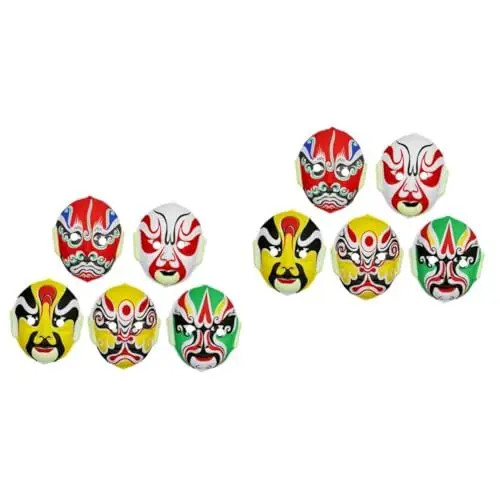Produktbild: ABOOFAN Lieferungen 10 Stk Kostüm Oper Wanddekoration Halloween-masken Halloween-accessoires Cosplay Party Gewidmet Kind Zubehör Partyzubehör