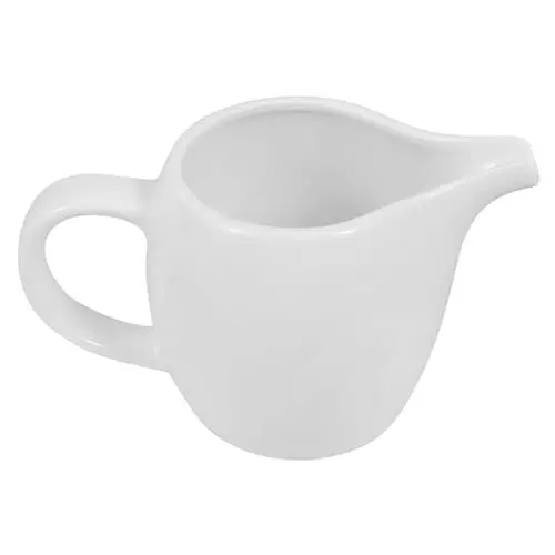 Produktbild: ABOOFAN Milchkanne Sirup Krug Tauchkrug Saucenkrug Kaffeemilchbehälter Mini-krug Latte-milchkännchen Latte Creamer Krüge Für Kaffeesirup Kleiner Milchbehälter Milchkrug Keramik Weiß