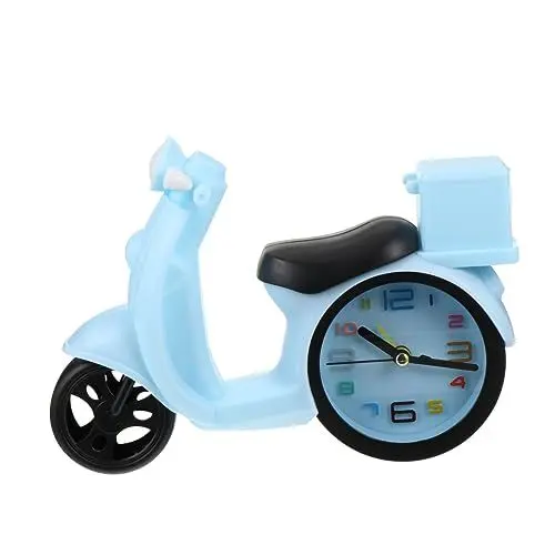 Produktbild: ABOOFAN Wecker Spielzeug für Kinder Spielset für Kinder Jungs-Spielzeug Desktop-Wecker -Statue digitaler Kalenderwecker Uhranzeige Wecker für Motorradmodelle Tischuhr groß