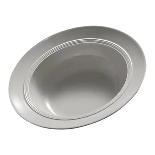Produktbild: ABOOFAN Elegantes Speiseteller-set Aus Keramik Vielseitig Verwendbare Salatschüssel Tiefer Pastateller Für Westliche Speisen