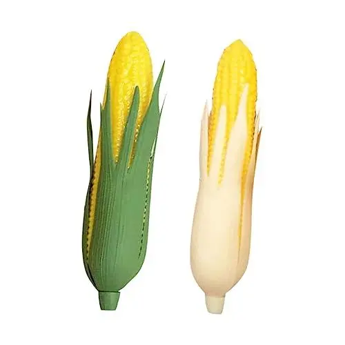 Produktbild: ABOOFAN Ornament 2st Simulation Mais Spielzeug Lebensmittel Indien Plastik Plastische Dekoration