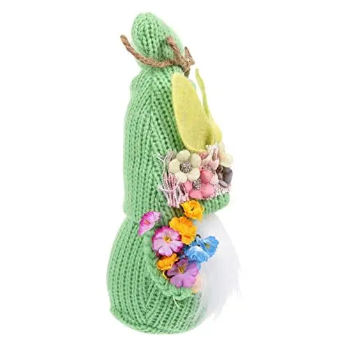 Produktbild: ABOOFAN Osterpuppe Zwerge Plüschtier Osterfigur Schwedischer Gnom Osterzwerge Ornament Osterhasen-dekor Skandinavisch Frühlingszwerge Dekor Plüschzwergpuppe Nordisch Navia Stoff Büro