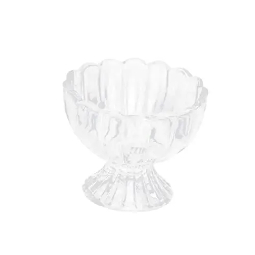 Produktbild: ABOOFAN 1 Stück Lotusglastasse Dessert Salat Pudding Feine Handwerkskunst