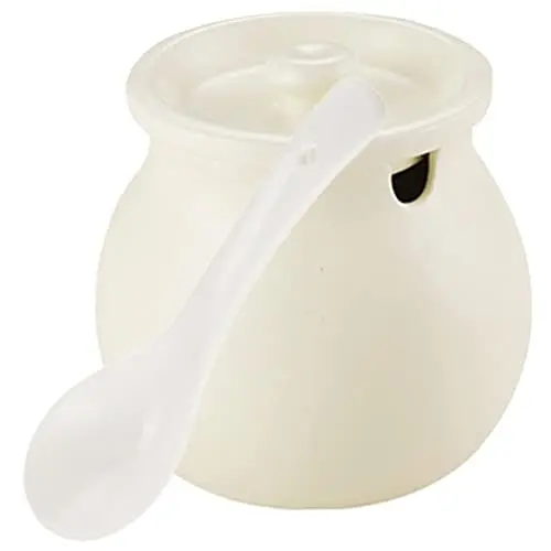 Produktbild: ABOOFAN Stabiles Zuckerglas Aus Keramik Gewürzgläser Mit Deckel Für Die Küche Einfach Zu Verwenden Für Zuhause Und Das Restaurant