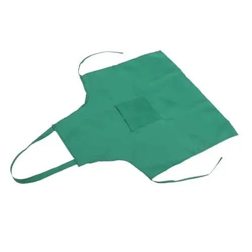 Produktbild: ABOOFAN Schürze 2 Serverschürzen Grillschürze Kochschürze Für Die Küche Backschürze Gartenschürze Latzschürzen Mit Taschen Unisex-schürzen Lätzchen Für Erwachsene Arbeit Drucken Schal