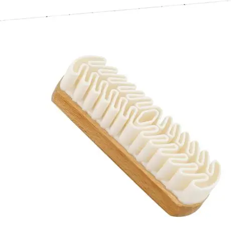 Produktbild: ABOOFAN Schuh holzstiel reinigungsbürsten reinigungs Pinsel Schonend spuelbuerste reinigungswerkzeuge rutschhemmer lederreinigung spülmittel bürste Cleaning Tool Holzgriff Bambus