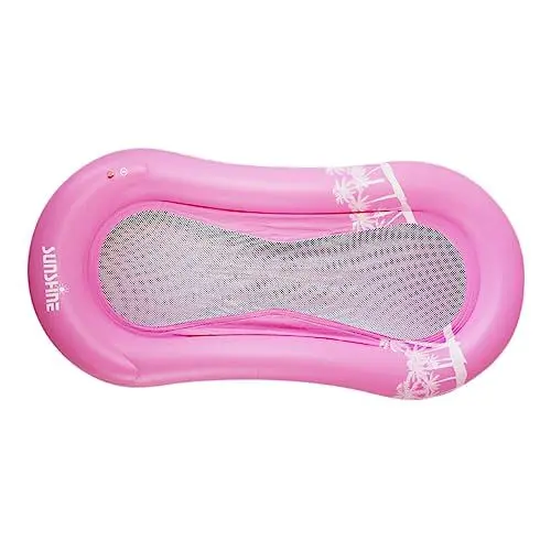 Produktbild: ABOOFAN Schwimmende Liege Für Erwachsene Aufblasbare Hängematte Tragbare Strandliege Aufblasbare Liege Sillas Reclinables para Adultos Aufblasbare Strandliege Loungewear
