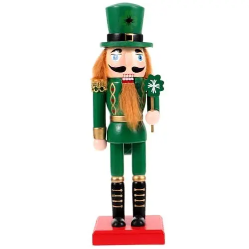 Produktbild: ABOOFAN Nussknacker Soldat Holz Handwerk Home Dekoration Ornament Für Weihnachten