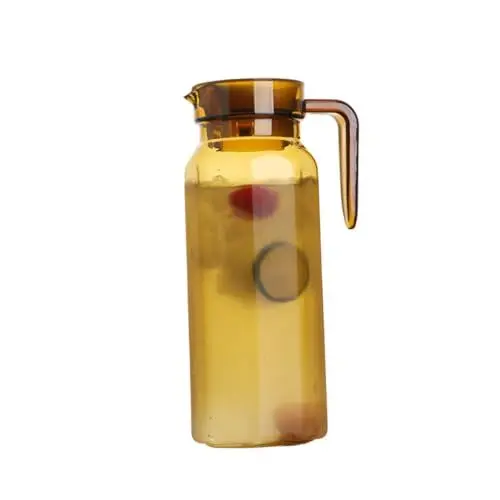 Produktbild: ABOOFAN 1100ml Acryl Maker Krug Krug Krug Für Octangle Fruchtsaft Topf Große Kapazität Getränke Krug