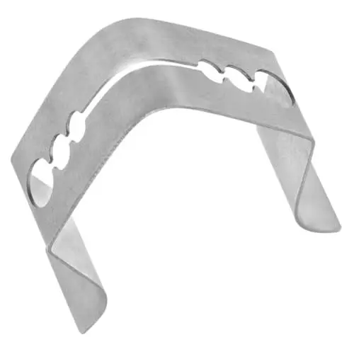 Produktbild: ABOOFAN Grillsondenhalter Fleischthermometer-topfclip Halteclip Für Lebensmittelthermometer Mit Mehreren Löchern Edelstahl