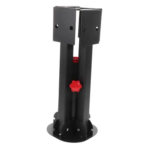 Produktbild: ABOOFAN Weihnachtsbaumständer Strapazierfähiger Schirmständer Festival-Accessoire Weihnachtsbaumhalterung Zusammenklappbarer Schirmständer Christbaumständer Black Rostfreier Stahl