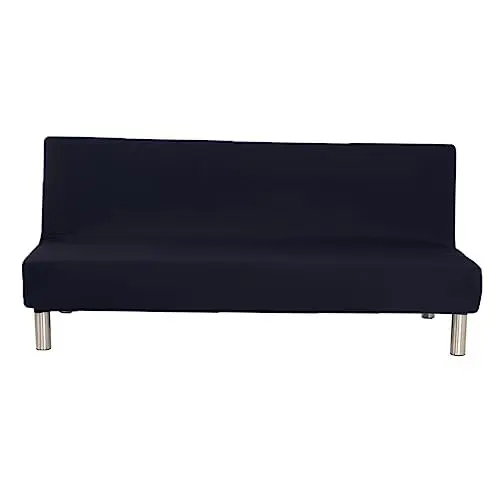 Produktbild: ABOOFAN Voller Sofabezug Dehnbarer Schonbezug-Set für Schlafsofa Schwarz Große Sofaschutzbezüge