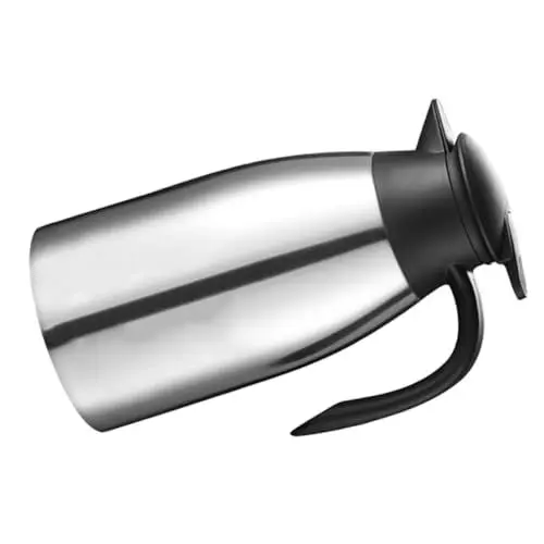 Produktbild: ABOOFAN stylische Thermoflasche Trinken Thermoskanne Kaffeemaschine isolierte Wasserflasche Glaskaraffen Glaskrug Glaswasserflasche Vakuumtopf Vakuum-Wasserflasche Haushalt Vakuumkanne