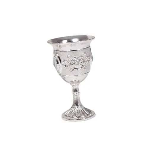 Produktbild: ABOOFAN unzerbrechliches Glas Kelch Getränkebecher Toastbecher geprägte Weingläser Weinbecher Schnapsgläser für Partys Cocktailbecher - Weißweinglas - Weinglas Rotweinglas Stielbecher