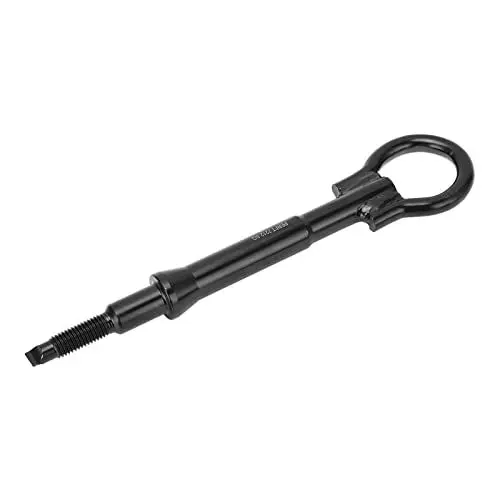 Produktbild: Akozon Abschleppösen-Ringhaken, Geschmiedeter Stahl-Auto-Abschlepphaken, Hohe Härte, Abschleppösen-Haken 674421, Ersatz für C3 C4 C5