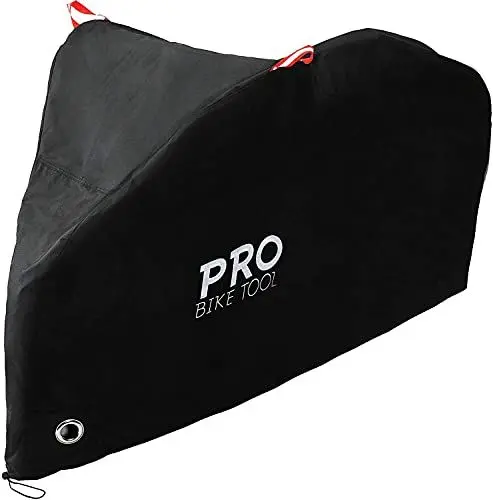 Produktbild: Abschließbare Fahrradabdeckung XL - Schutzhülle für alle Wetterbedingungen. Reißfestes & strapazierfähiges Oxford Ripstop-Gewebe, UV beständig & wasserdicht. Fahrradgarage für Mountainbikes, Rennrad