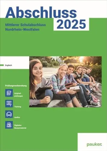 Produktbild: Abschluss 2026 - MSA Realschule NRW - Aufgabenband: Englisch - Prüfungsvorbereitung 2026 - Originalprüfungen mit Trainingsteil