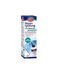 Produktbild: Abtei Nasenspülung mit Meersalz - gebrauchsfertig und 100 % natürlich - mit Meerwasser - bei Erkältung, Allergie und zur täglichen Nasenhygiene - 100 ml