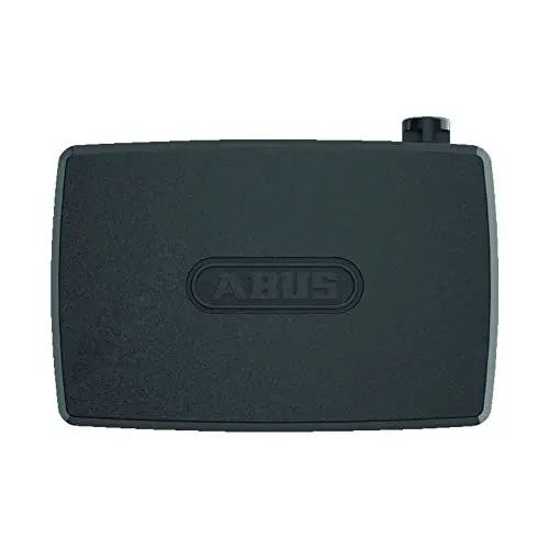 Produktbild: ABUS Alarmbox 2.0 - Mobile Alarmanlage + Anschlusskette ACH 6KS/100 - sichert Fahrräder, Kinderwagen, E-Scooter - intelligenter 100 dB Alarm - Schwarz