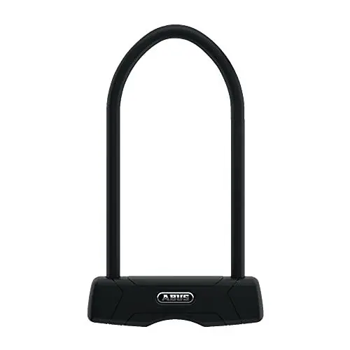 Produktbild: ABUS Bügelschloss Granit 460 + USH460-Halterung - Fahrradschloss mit Rundbügel Sicherheitslevel 9-300 mm Bügelhöhe