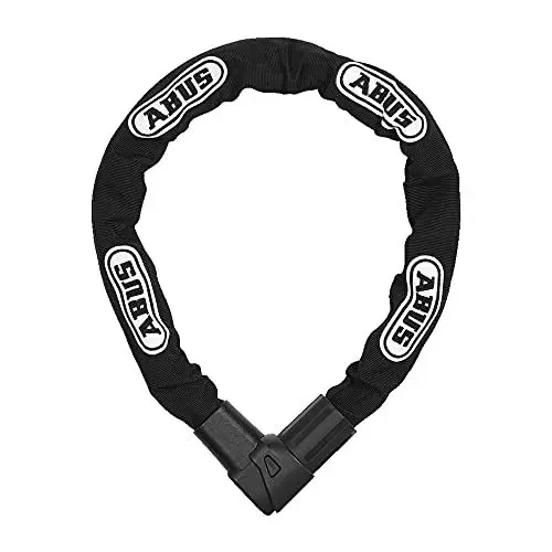Produktbild: ABUS Kettenschloss CityChain 1010 – Fahrradschloss aus gehärtetem Stahl Sicherheitslevel 12 – 170 cm – Schwarz