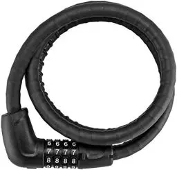 Produktbild: ABUS 86173 Steel-O-Flex, Schwarz, 85 cm