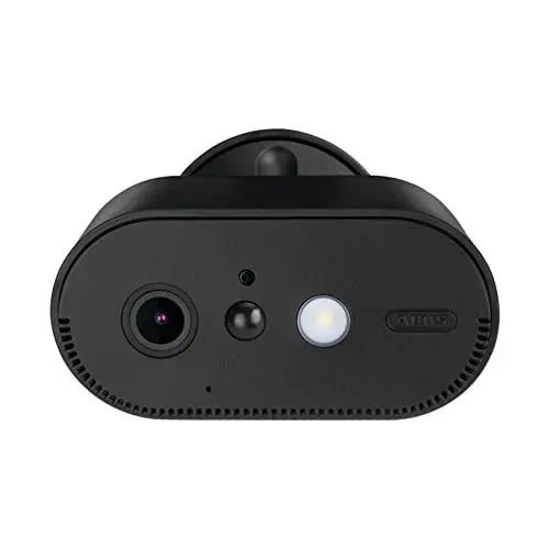 Produktbild: ABUS WLAN Zusatz Akku Cam (PPIC90520B) - komplett kabellose Überwachungskamera mit Push-Nachricht bei Bewegungsalarm, Farbbildern sogar nachts sowie Zugriff per App