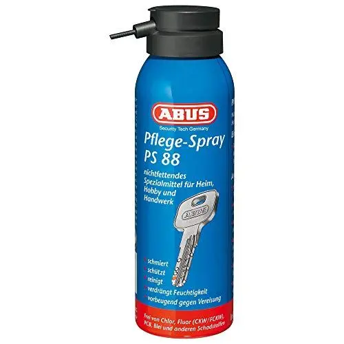 Produktbild: ABUS vkps88 125 – 12 Stück-repellent Spray Gleitmittel frei von Fett und Feuchtigkeit 125 ml
