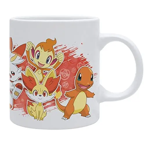 Produktbild: ABYSTYLE - Pokemon Tasse Starters Feuer weiß