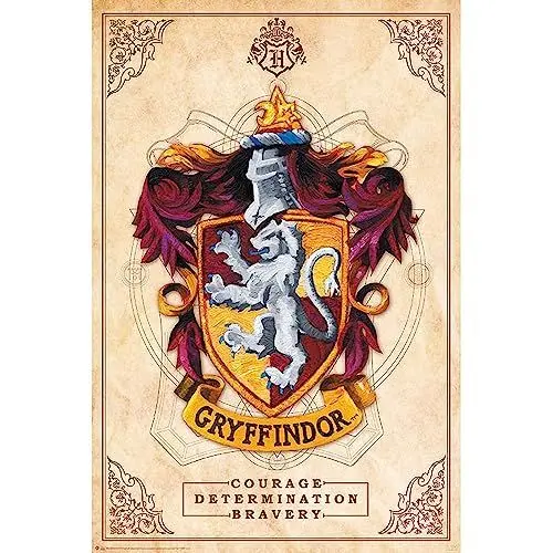 Produktbild: ABYstyle ABYDCO778 Harry Potter Gryffindor Maxi-Poster 61 x 91,5 cm