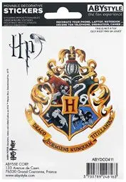 Produktbild: ABYstyle - HARRY POTTER - Stickers - 16x11cm- Hogwarts Houses