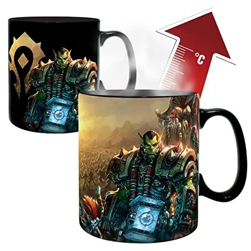 Produktbild: ABYstyle - World of Warcraft Tasse mit Thermoeffekt Azeroth