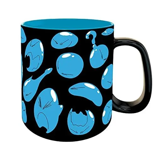 Produktbild: Abystyle Z110220 That Time I Got Reincarnated as A Slime Rimuru Becher, 460 ml Fassungsvermögen, Schwarz/Blau