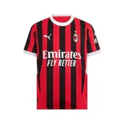 Produktbild: AC Milan Fußball Trikot Saison 2024/2025, Home, Fußballshirt, Offizielles Produkt, 128