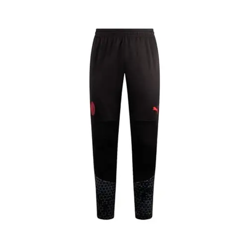 Produktbild: AC Milan Unisex Pantaloni Training 2023/24 Kompressionshose, Puma Black/Flat Medium Gray, L Slim