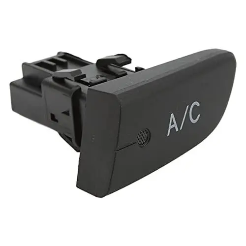 Produktbild: Keenso Auto Klimaanlage Schalter, Auto ABS Klimaanlage Schalter Schwarz Klima AC Schalter mit Kappe 6554KX Ersatz für C1 2005-2014