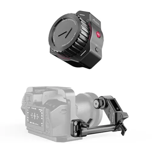 Produktbild: Accsoon F-C01 Drahtloses Follow Focus System mit FHSS Technologie, A/B Stops, 350ft/100m Reichweite, Snap-on Zahnriemen für DLSRs und spiegellose Kameras, passend