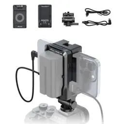 Produktbild: Accsoon SeeMo 4K HDMI Video Transmitter Adapter für iPhone iPad iOS/HDMI Smartphone Adapter Unterstützung UHD 4K 30fp für Videoaufzeichnung Live-Streaming-Schwarz