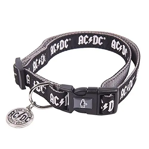 Produktbild: ACDC Hundehalsband, offizielles Disney-Lizenzprodukt., Schwarz, S-M