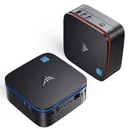 Produktbild: ACEMAGICIAN AK1PRO Mini PC Celeron N5105 2.9GHz 16GB RAM 512GB SSD M.2 Micro Desktop Computer, 4K UHD, WLAN, Gigabit Ethernet, HDMI X 2 für Business, Heimkino, W11