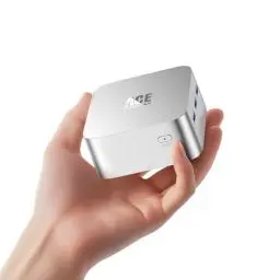 Produktbild: ACEMAGICIAN T8Plus Mini PC,12th Gen Ιntel Alder Lake N100 Mini PC(bis zu 3,40 GHz),16GB LPDDR5 512GB M.2 SSD Mini Computer with W11 Pro l Dual RJ45 | 4K HDMI*3 | WiFi 5 für Zuhause/Büro/Schule