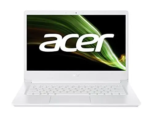 Produktbild: Acer Aspire 1 (A114-61-S2RF) Laptop | 14 FHD Display | Qualcomm Snapdragon 7c Compute Platform | 4 GB RAM | 64 GB eMMC | Qualcomm AdrenoTM 618 GPU | Windows 11 | QWERTZ Tastatur | weiß