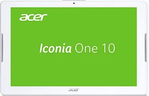 Produktbild: Acer Iconia One 10 (B3-A30) 25,7 cm (10,1 Zoll HD Touch IPS) Media Tablet (1,3 GHz Quad-Core, 16 GB, 1 GB RAM, GPS, Bluetooth, MicroSD, MicroUSB, WLAN, Android 6.0, Multi-Touch) weiß