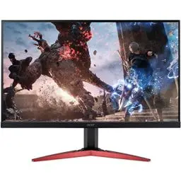 Produktbild: Acer Nitro VG270 Gaming Monitor 27 Zoll (69 cm Bildschirm) Full HD, 75Hz HDMI, 60Hz VGA, 1ms (VRB), 2xHDMI 1.4, VGA, HDMI FreeSync, Schwarz/rot