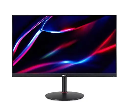 Produktbild: Acer Nitro XV272KLV Gaming Monitor 27 Zoll (69 cm Bildschirm) 4K (UHD), 155Hz, 1ms/0.5ms(GTG,Min.), 2xHDMI 2.1, DP 1.4, höhenverstellbar, drehbar, FreeSync Premium