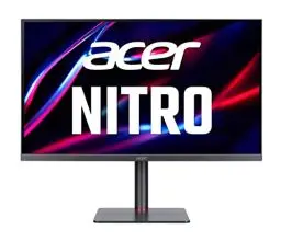 Produktbild: Acer Nitro XV275KP Gaming Monitor 27 Zoll (69 cm Bildschirm) 4K (UHD), 144Hz, 4ms(GTG), HDMI 2.0, DP 1.4, höhenverstellbar, drehbar, FreeSync Premium