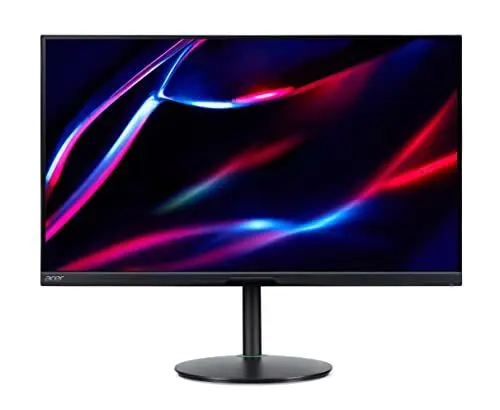 Produktbild: Acer Nitro XV282KKV Gaming Monitor 28 Zoll (71 cm Bildschirm) 4K (UHD),144Hz, 1ms (G2G), 2xHDMI 2.1 und DP 1.4 with DSC, höhenverstellbar, drehbar, FreeSync, HDMI VRR, Schwarz