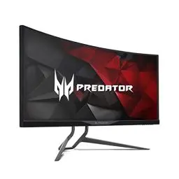 Produktbild: Acer Predator X34GS Gaming Monitor 34 Zoll (86 cm Bildschirm) QHD, 180Hz OC DP/TypeC, 144Hz DP, 100Hz HDMI, 1ms (G2G), 2xHDMI 2.0, 2xDP 1.4, höhenverstellbar, GSync Compatible, HDMI VRR, Schwarz
