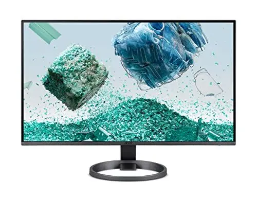Produktbild: Acer Vero RL272 Monitor 27 Zoll (69 cm Bildschirm) Full HD, 75Hz, 4ms(GTG), 2xHDMI 1.4, VGA, HDMI FreeSync, dunkelgrau