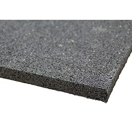 Produktbild: acerto 31141 Waschmaschinenmatte aus Gummigranulaten 100 x 60 x 1cm * Robust * Hohe Dichte * Vielseitig einsetzbar Schwingungsdämpfende Waschmaschinen-Unterlage Gummigranulatmatte Antivibrationsmatte